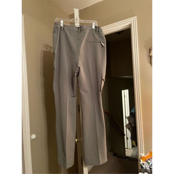 Redington EST 1992 Womens Cream Straight-Leg Mid-Rise Cargo Pants Size 32 - Picture 12 of 14